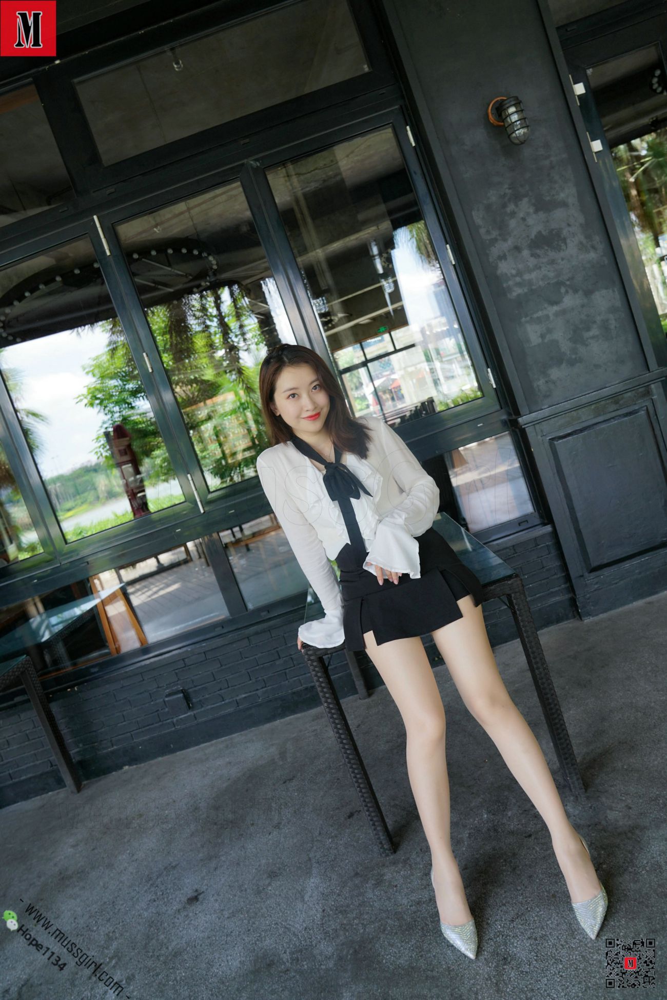 MussGirl慕丝女郎  NO.055 洁白如玉